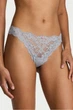Трусики стринг Victoria's Secret 3(M) Серый (149929) - изображение 1