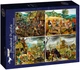 Пазли Bluebird Puzzle Art by Bluebird - Пітер Брейгель Молодший. Чотири сезони / 1000 елементів (F-60220) - зображення 1