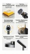Настольный USB микрофон Ugreen для ПК 96 кГц/24 бит 360° DSP с шумоподавлением 3.5 мм Black (CM379) - изображение 8