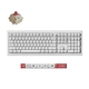 Клавиатура Keychron V6 Ultra Keychron Red Switch RGB UA White (V6U-F1-UA) - зображення 3