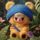 Коллекционная мягкая игрушка с кольцом POP TOP Rebel Bear серии Sweet Zoo - Зоомалюки - изображение 5