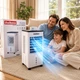 Охладитель напольный Daikens DKNS DH2025-01A 3800W с резервуаром 10 л, режимами охлаждения, обогрева, увлажнения и вентиляции, белый - изображение 9