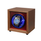 Скринька для автопідзаводу годинників / Віндер / Watch Winder / Ротомат Newaner дерево чорного горіха, тихий мотор, LED - зображення 2