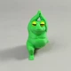 Декоративная фигурка Лягушка-йог Поза Воина из PLA-пластика, салатовая, 3D-печать, высота 7,5 см - изображение 10