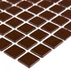 Мозаика MK25107 DARK BROWN темно-коричневая облицовочная (13-82710) - изображение 1