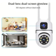 Возвратная уличная камера Dual Lens E10 Wi-Fi с двумя объективами - изображение 4