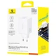 Сетевое зарядное устройство Baseus EnerFill FE11 Fast Charger 100W (1USB-A/2C) (P101821) Moon White - изображение 4