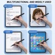 Универсальный стилус 3 в 1 для сенсорных экранов совместим с iPad, IOS, Android, Windows, 3 наконечника, пассивный, черный - изображение 3