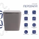 Унитаз подвесной Qtap Tern Ultra Quiet 520x345x325 мм дюропласт Stone grey Soft-close Quick Release - изображение 3