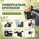 Подстаканник для коляски с отсеком под телефон FlexyHold, черный - изображение 4