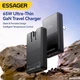 Зарядное устройство для быстрой зарядки Essager Ultra Thin Gan 65W Черный (ECT65W-QCB01-Z) - изображение 2