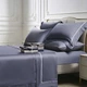 Комплект постельного белья Lovely Svi Полуторный Евро 150х210 см сатин люкс Grey (6900002103263) - изображение 3