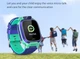 Дитячий розумний смарт годинник Lemfo R18M з GPS трекером, 4G сім картою, відеодзвінком, прослуховуванням та кнопкою SOS Рожевий - зображення 10