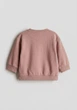 Дитячий світшот для дівчинки H&M 98 см Кавовий (25101501A2) - изображение 2