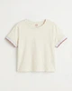 Підліткова футболка для дівчинки H&M 146-152 см Молочний (250122032) - зображення 1