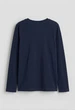 Дитячий лонгслів для хлопчика H&M 98-104 см Синій (0575B) - изображение 2
