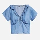 Блузка женская Levi's 364024222 S Синяя (1160257709) - изображение 3