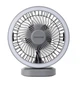 Портативный вентилятор с подсветкой Quantum FAN (2*18650/1200mAh, Type-C, 3WFAN, 4WSMD) - изображение 1