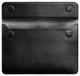Кожаный чехол-конверт на магнитах для MacBook 15-16 дюйм, черный, из натуральной кожи Krast, ручная работа, 39,5×28 см 58641 - изображение 2
