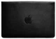 Кожаный чехол-конверт на магнитах для MacBook 13 дюйм, черный, натуральная кожа Краст, ручная работа, 33,5×23,5 см 58649 - изображение 1