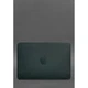 Кожаный чехол для MacBook 13 из натуральной кожи Краст конверт защитный для MacBook Air и Pro зеленый 69692 - изображение 2