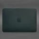 Кожаный чехол для MacBook 13 из натуральной кожи Краст конверт защитный для MacBook Air и Pro зеленый 69692 - изображение 4