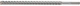 Бур по бетону YATO SDS Max Bit X‑Tip с 4 лезвиями 30x570 мм (YT-419847) - изображение 1