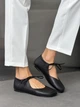 Балетки barefoot NikArt шкіряні чорні 11844 розмір 36 - изображение 8