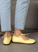 Балетки barefoot NikArt шкіряні жовті 11843 розмір 41 - изображение 4