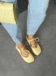 Балетки barefoot NikArt шкіряні жовті 11843 розмір 41 - изображение 7