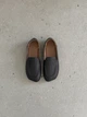Жіночі лофери barefoot з перфорацією шкіряні чорні розмір 39 - изображение 5