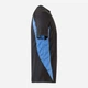Футболка спортивная длинная мужская Velilla 105501_00/05 M Black/Sky Blue (8434455551312) - изображение 3