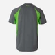 Футболка спортивная длинная мужская Velilla 105501_08/25 XL Grey/Lime Green (8434455551152) - изображение 2