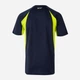 Футболка спортивная длинная мужская Velilla 105501_61/20 L Navy Blue/Hi-Vis Yellow (8435011458632) - изображение 2