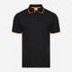 Поло длинное мужское Velilla 105505_00/19 M Black/Hi-Vis Orange (8435011468631) - изображение 1