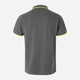 Поло длинное мужское Velilla 105505_08/20 XS Grey/Hi-Vis Yellow (8435011468907) - изображение 2