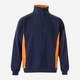 Толстовка на флисе, на молнии мужская Velilla 105704_61/16 M Navy Blue/Orange (8434455520851) - изображение 1