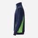 Толстовка на флисе, на молнии мужская Velilla 105704_61/25 3XL Navy Blue/Lime Green (8434455520967) - изображение 3