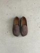 Жіночі лофери barefoot з перфорацією замшеві коричневі розмір 38 - зображення 10