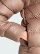 Куртка зимняя короткая женская Adidas W Ess Sd P Hd J KS7688 L Khaki Six (4068804782450) - изображение 5