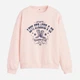Свитшот на флисе женский Levi's 183386948 XS Розовый (1160260829) - изображение 5
