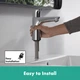 Смеситель для раковины HANSGROHE Focus 31607000 с донным клапаном - изображение 16