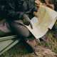 Рукавички трикотажні з покращеним хватом Naturehike NH20FS032 92% поліестер 8% спандекс L чорні - зображення 4