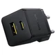 Мережевий зарядний пристрій Baseus Palm Fast Charger C+U 30W EU Cluster Black - изображение 4