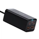 Мережевий зарядний пристрій Baseus GaN3 Pro Desktop Fast Charger 2U+2C 100W EU Black - изображение 6