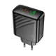 Мережевий зарядний пристрій HOCO CS26A Article PD45W(2C1A) charger Black - зображення 3