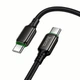 Кабель HOCO X127 Exceed 60W charging data cable C to C Black - изображение 3