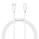 Кабель Baseus Superior Series Fast Charging Data Cable USB to Type-C 66W 2m White - зображення 1