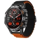 Розумний смарт годинник Smart Delta K52 Orange Black, 3 ремінці - изображение 1