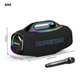 Портативна колонка Bluetooth Hopestar A95 з мікрофоном 580W Black - изображение 3